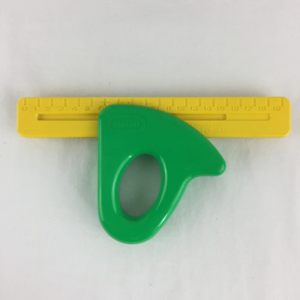 Little Tikes Hand Tool Slide Scale Ruler Level Construction Pretend Play Vintage